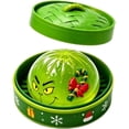 thumbnail image 1 of Christmas Green Squishy Toy, Dumpling Stress Relief Squeeze Ball with Steamer, Holiday Figurine Sensory Fidget Toy for Stocking Stuffers, 1 of 4