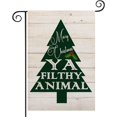 thumbnail image 1 of Christmas Green Tree Garden Flag Vertical Double Sided 12.5x18 Inch Merry Christmas Rustic Wood Quotes Berry Holly Xmas Farmhouse Outdoor Decoration Yard Flag, 1 of 6