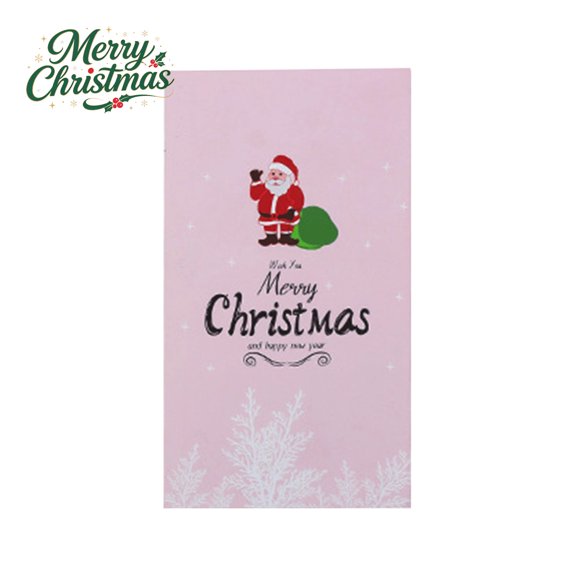 Christmas Greeting Cards, Paper Thick 300gsm Blank Handwritten Message Postcards, Holiday Gift Note Cards for Family Friends Coworkers Christmas Holiday Home Decoration