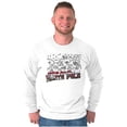 thumbnail image 1 of Christmas Greetings From North Pole Long Sleeve TShirt Men Women Brisco Brands S, 1 of 6