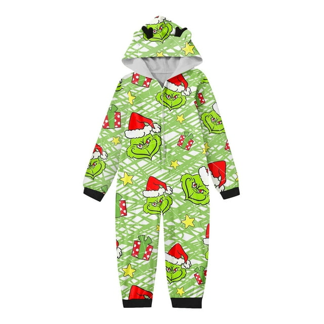 Christmas Grinch Family Pajamas