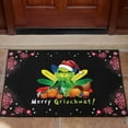 Christmas Grinch Doormat Outdoor Mat Front Door Carpet