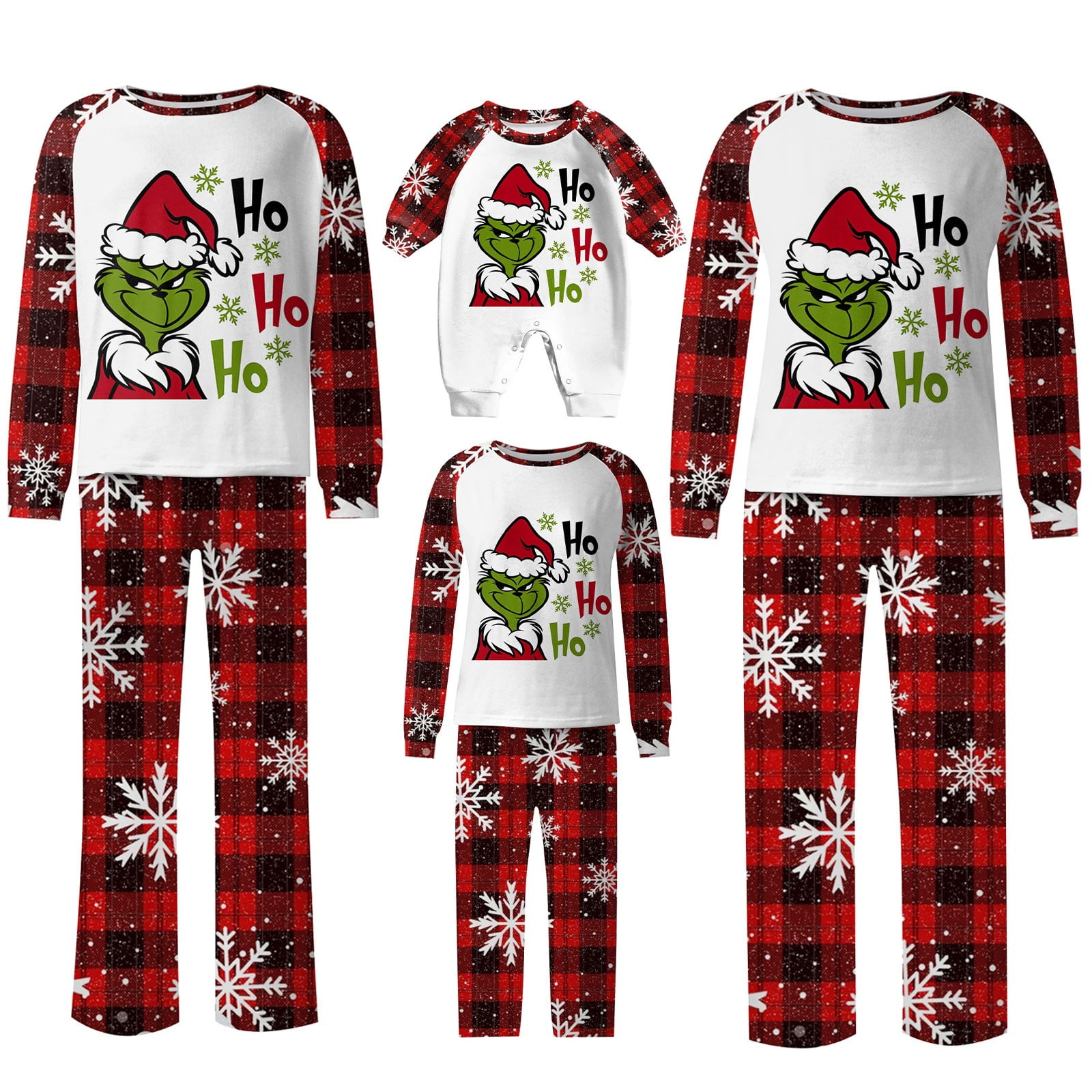 Christmas Grinćh Family Matching Pajamas Sets 2025, Parent-Child ...