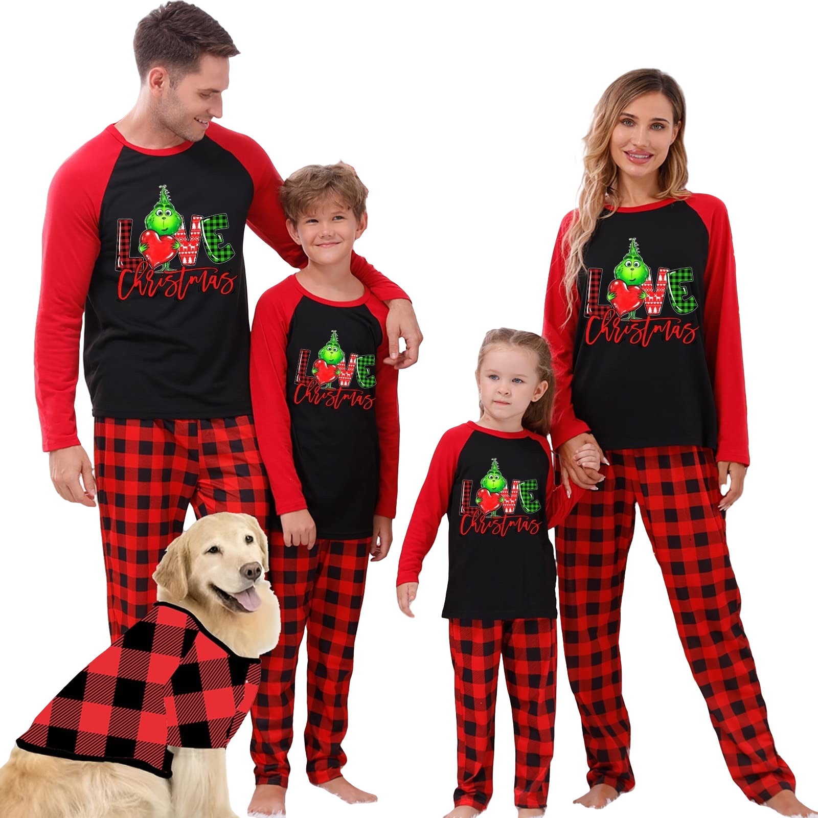 Christmas Grinćh Family Matching Pajamas Sets 2025, Christmas Grinćh ...