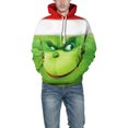 Christmas Grinch Hoodie Grinch Sweatshirts Hoodie Unisex Adult 3D Print ...