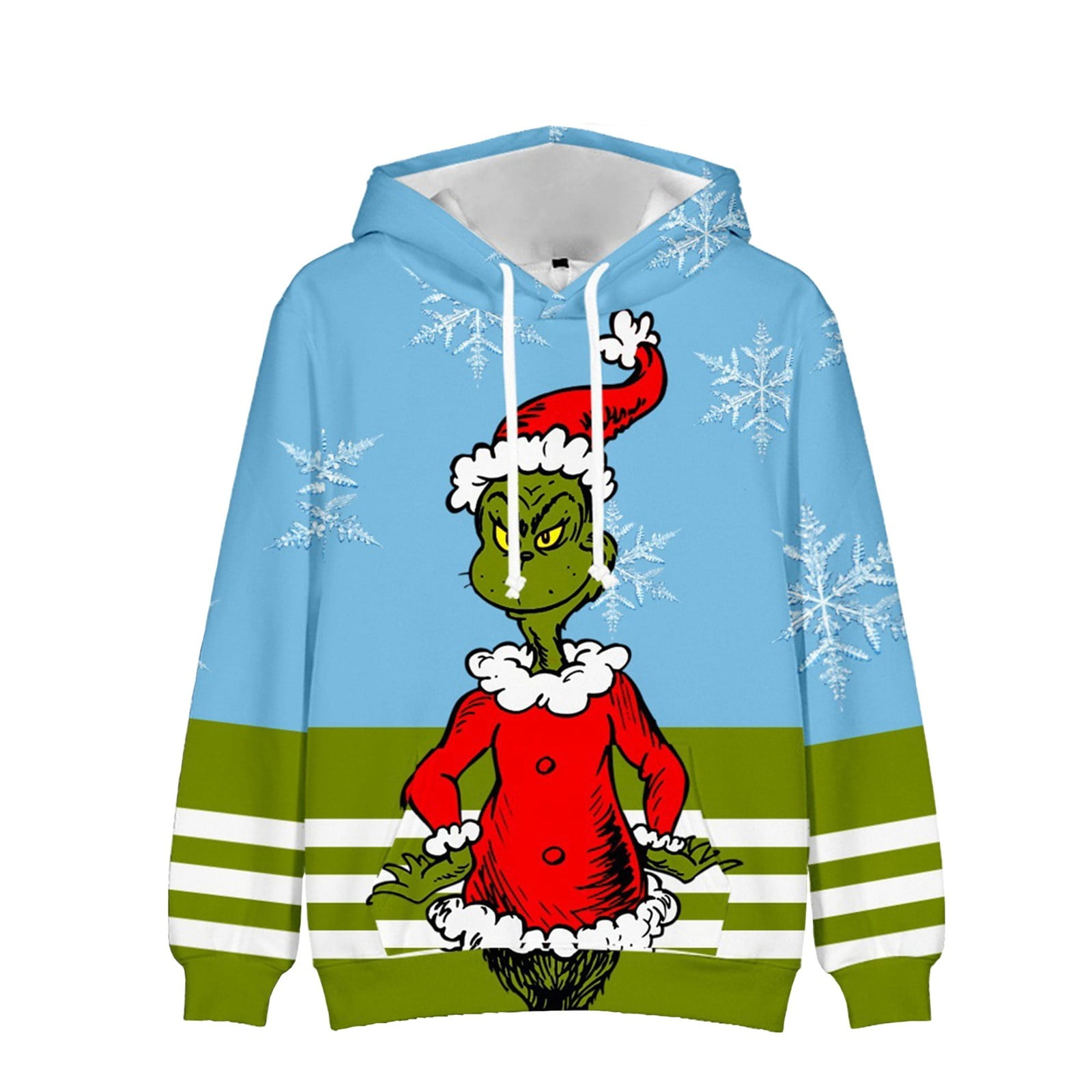 Christmas Grinch Hoodie Grinch Sweatshirts Womens Mens Novelty Hoodie Grinch Printed Hoodie
