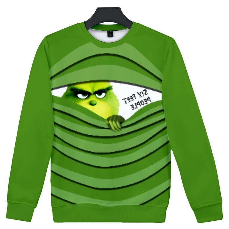Grinch sweatshirt 6 feet sale
