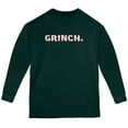 thumbnail image 1 of Christmas Grinch Youth Long Sleeve T Shirt, 1 of 1
