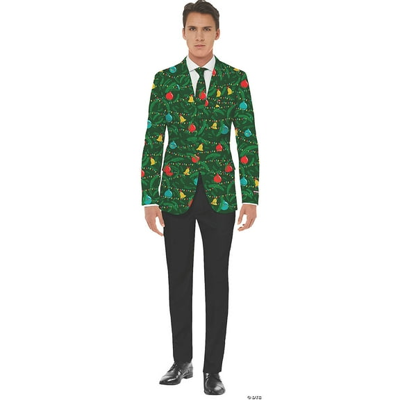 Christmas Grn Jacket/Tie Xl