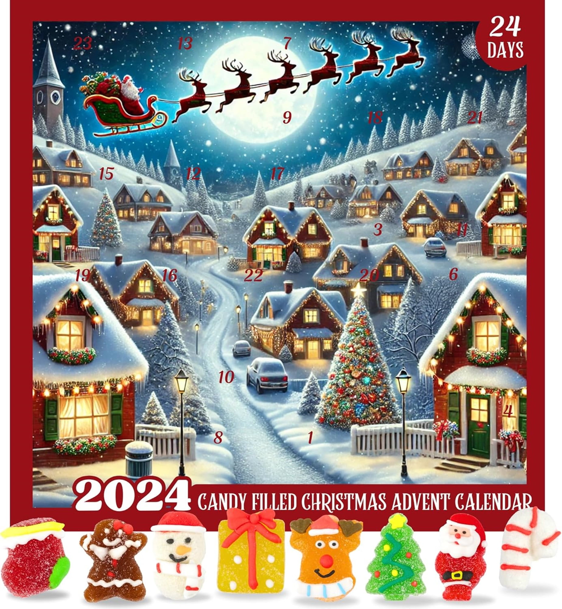 Gummy Advent Calendar Gummy Advent Calendar