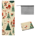 thumbnail image 1 of Christmas Gym Towels Yoga Blanket with Storage Bag 72.8"x26.8" for Yoga, Pilates, Fitness, etc., 1 of 6