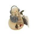 thumbnail image 1 of Christmas Happy Holidays Snowman Polyresin Heart 6004119, 1 of 2