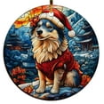 thumbnail image 1 of Christmas Haging Ornaments 2025 - Chinese Dog Christmas Ornament, Christmas Tree Ornaments, Chinese Dog Xmas Holiday Home Decor, Xmas Ornament, 1 of 4