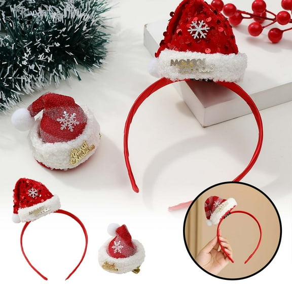 Christmas Hair Accessories for Kids and Girls - Stylish Holiday Barrettes to Fashion and Joy During the Festive Season