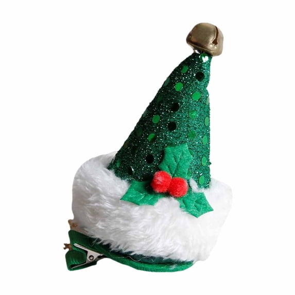 Christmas Hair Clips Festive Barrettes Holiday Headwear Decorations Party Accessories for Women Girls Seasonal Hair Ornaments