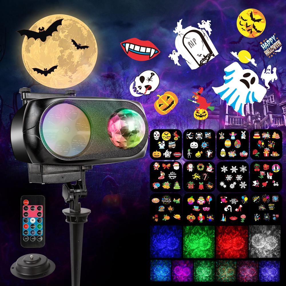 Christmas Halloween Projector Lights, Holiday Projector LED Lights