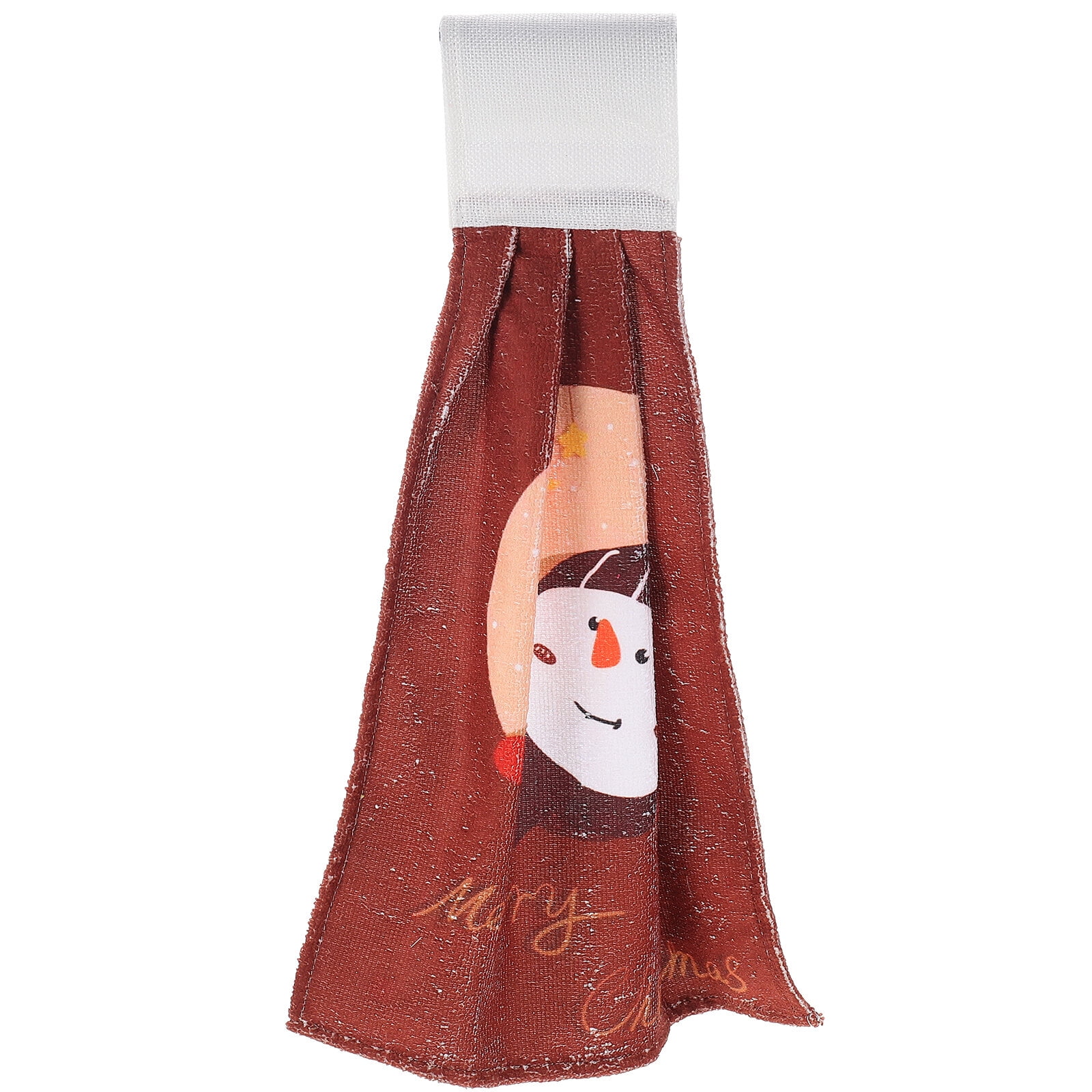 Christmas Hand Towel Absorbent Hanging Hand Dry Towel for Kitchen