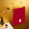 thumbnail image 1 of Christmas Hand Towels, Cotton Dish Washcloth for Kitchen, Soft & Embroidered Bath Towel for Bathroom Super Absorbent, Cute Holiday Decoration Set for Home, 1 of 6