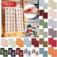 thumbnail image 1 of Christmas Hand Towels for Bathroom Set of 2, 100% Quick Dry, 3D Embroidered, 15.7"x23.6", Beige, 1 of 6