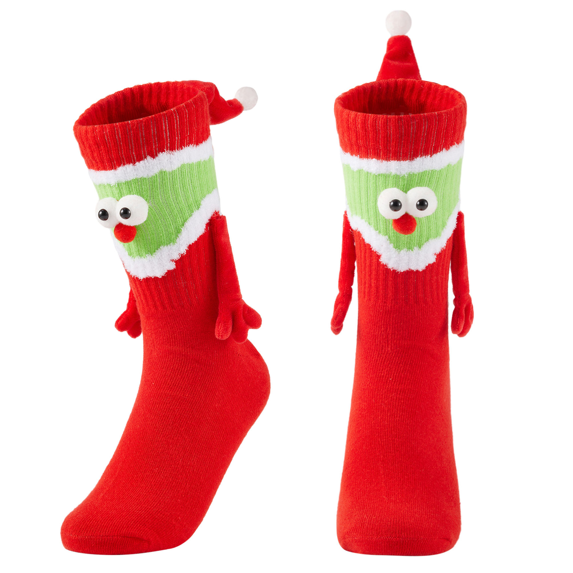 Christmas Hand in Hand Socks Holding Hands Socks Couple Hand