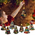 thumbnail image 1 of Christmas Hanging Decor Book Tree Shaped Wall Decoration Wall Hanging Door Hanging Festive Decorations Christmas Tree Decorations, 1 of 9