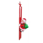 Christmas Hanging Decoration Santa Claus Electric Climb Ladder Hanging Decoration Christmas Tree Decoration