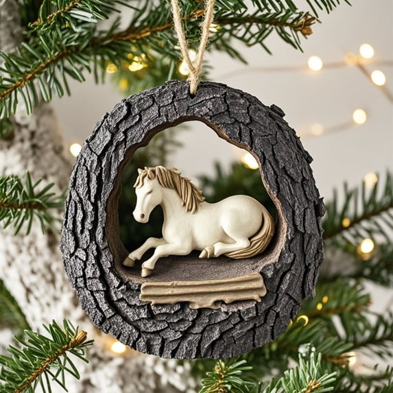Christmas Hanging Decorations for Xmas Tree Animals Christmas Ornaments Christmas Tree Animals Print Acrylic Ornaments Forest Animals Decorations Christmas Decorations Souvenir Gifts Christmas Decor