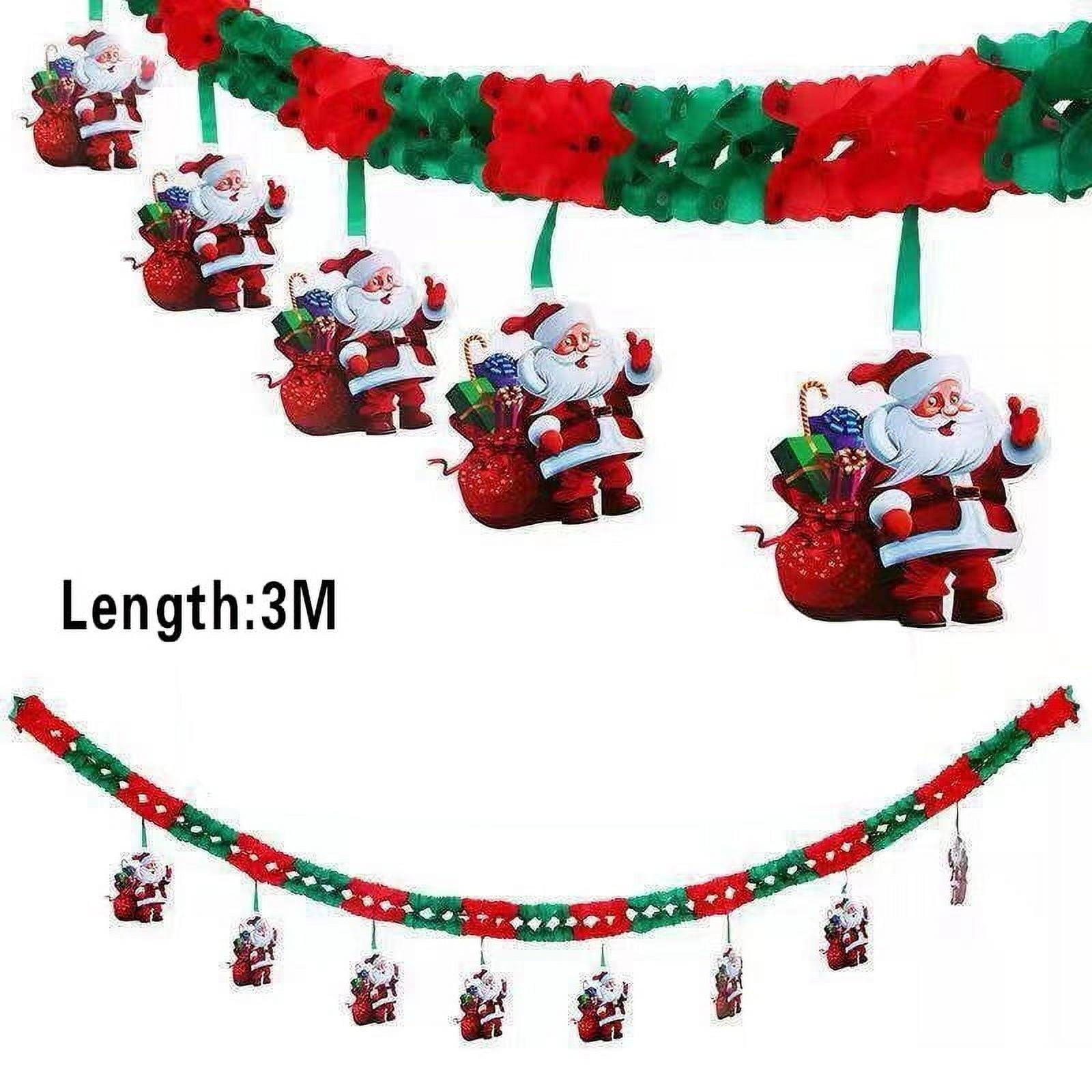 Christmas Hanging Flag Porch Door Banner Christmas Decorations For Home