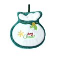 thumbnail image 1 of Christmas Hanging Hand Towel – Cute Snowman Santa Reindeer Festive Fleece Kitchen & Bathroom Towel with Loop, Holiday Decor for Kids & Home, 1 of 5