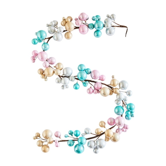 Christmas Hanging Light Ball Ornaments String – Bright LED Decorative Balls for Holiday Door, Window, Tree Decor – Festive Colorful Pendant Decorations, 1 String