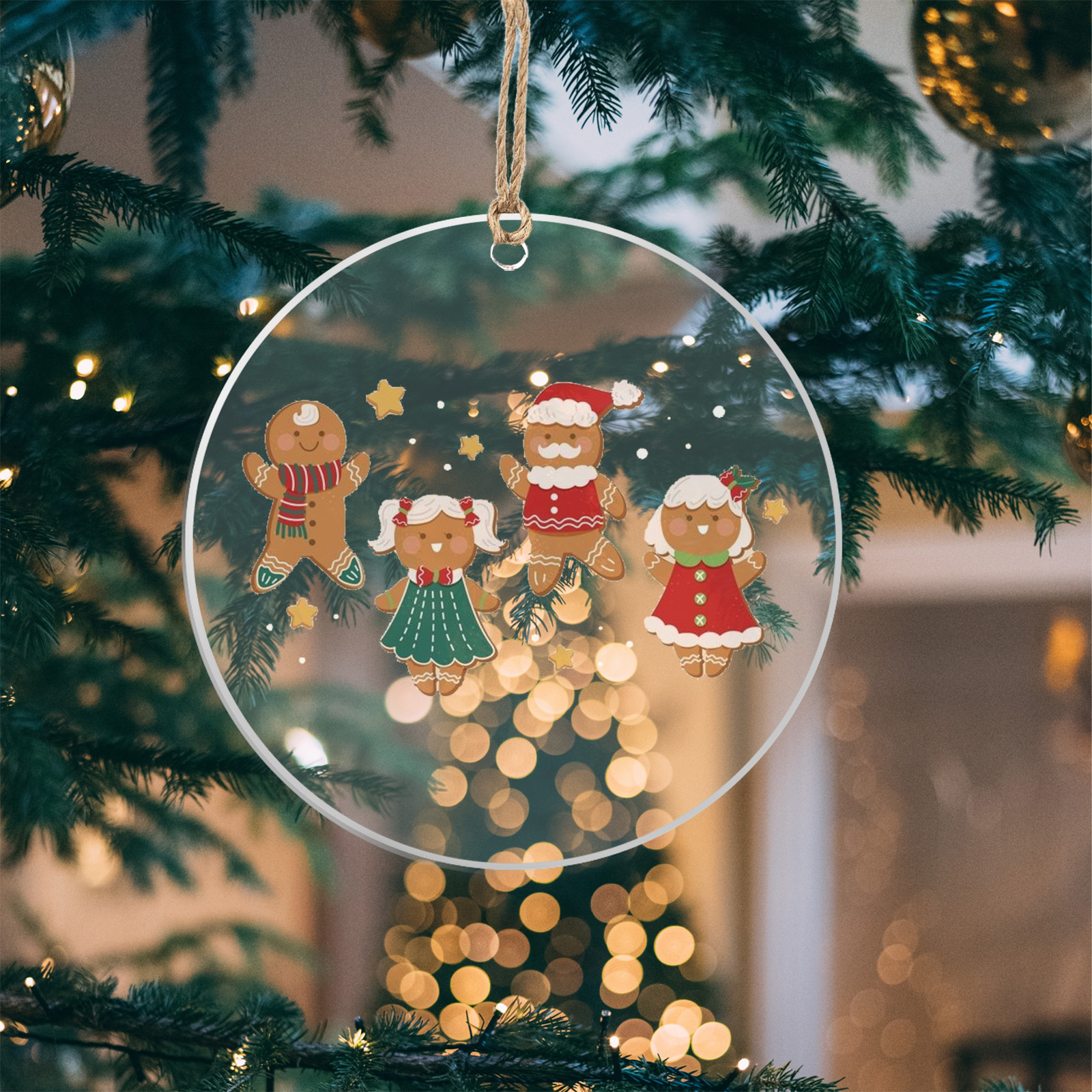 Christmas Hanging Sign for Halloween Door Wall Porch Decorations Clear