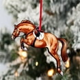 Christmas Hangs Dressage Horse Gifts for Christmas Decorations，2025