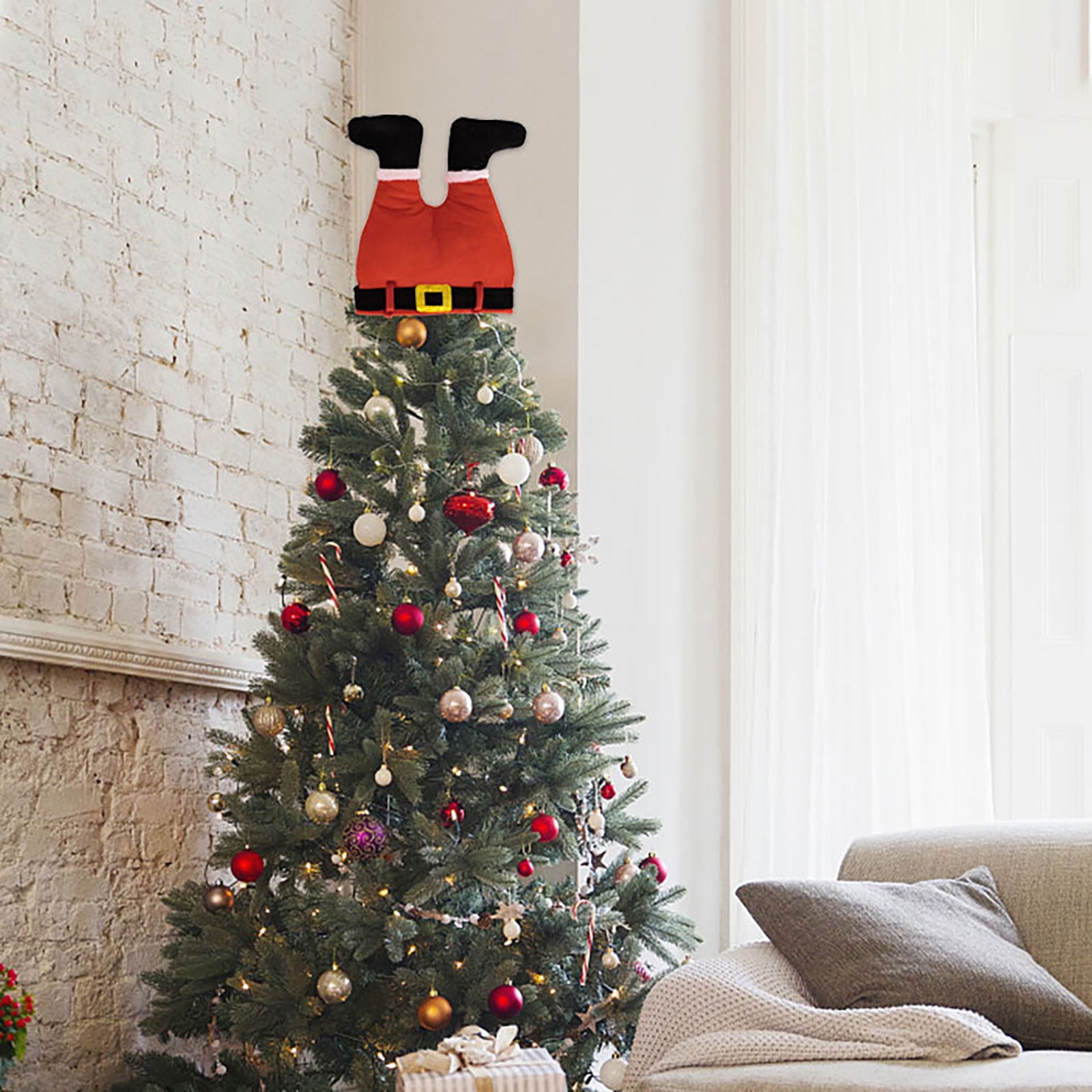 Christmas Hat, Funny Hat Novelty Santa Hat Crazy Hats, Santa Pants Hat