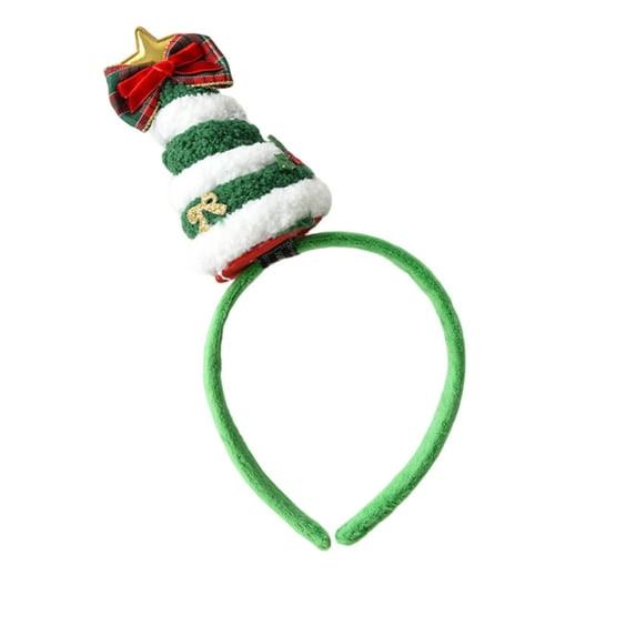 Christmas Hat Headbands, Sequined Santa Hat Headband for Christmas Festive Costume Party Cosplay, Xmas Hairband Accessories Decorations for Adults