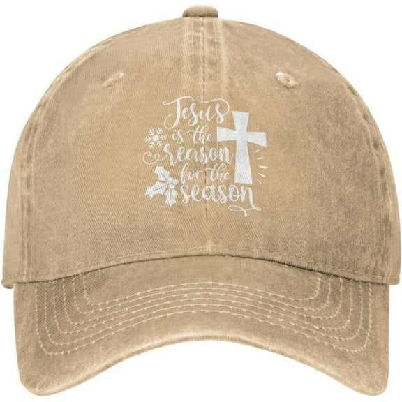 Christmas Hat Jesus is The Reasons for The Season Cap Men Dad Hats Trendy Cap