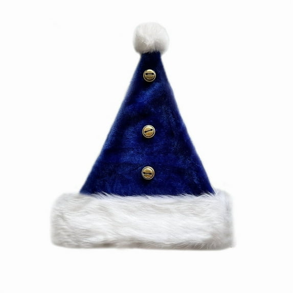 Christmas Hat Set for Family Party | Festive Holiday Headwear for Adults Teens, Classic Plush Santa Hat Decorative Accessories for Xmas Celebration