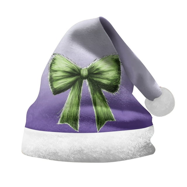 Christmas Hat Xmas 2024 Holiday Hat Adults Comfort for Christmas Party