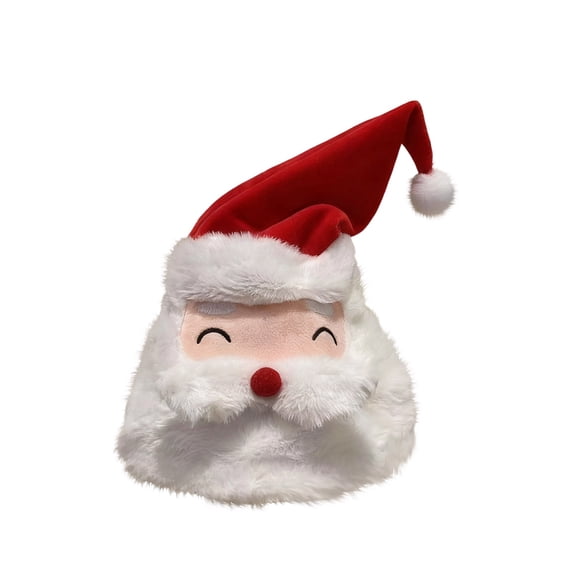 Christmas Hat with Music & Dancing, Singing Santa Hat for Holiday Fun, Swinging Festive Hat for Parties & Decorations