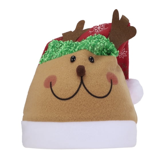 Christmas Hats,Santa Hat for Unisex Warm Comfort Red Holiday Xmas Hat for Christmas New Year Festive Party Decoration,Santa Hats Adult,Christmas Holiday Hat for Adults,Red Cute Santa Claus Hats