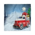thumbnail image 1 of Christmas Head Scarf, American Truck Gifts, Head Wrap, 3 Sizes, by Ambesonne, 1 of 2