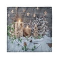 thumbnail image 1 of Christmas Head Scarf, Candles with Lanterns, Head Wrap, 3 Sizes, by Ambesonne, 1 of 2
