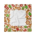 thumbnail image 1 of Christmas Head Scarf, Gingerbread Biscuits, Head Wrap, 3 Sizes, by Ambesonne, 1 of 2