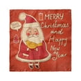 thumbnail image 1 of Christmas Head Scarf, Santa and Yellow Bird, Head Wrap, 3 Sizes, by Ambesonne, 1 of 2