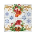 thumbnail image 1 of Christmas Head Scarf, Stocking Santa Hat, Head Wrap, 3 Sizes, by Ambesonne, 1 of 2