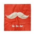 thumbnail image 1 of Christmas Head Scarf, Vivid Santa Mustache, Head Wrap, 3 Sizes, by Ambesonne, 1 of 2