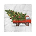thumbnail image 1 of Christmas Head Scarf, Xmas Truck and Tree, Head Wrap, 3 Sizes, by Ambesonne, 1 of 2