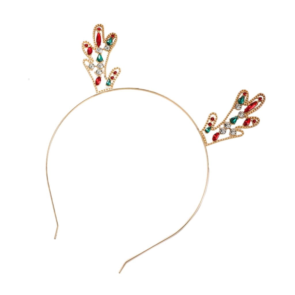 Christmas Headband Adjustable Reindeer Headband Theme Party Deeration ...