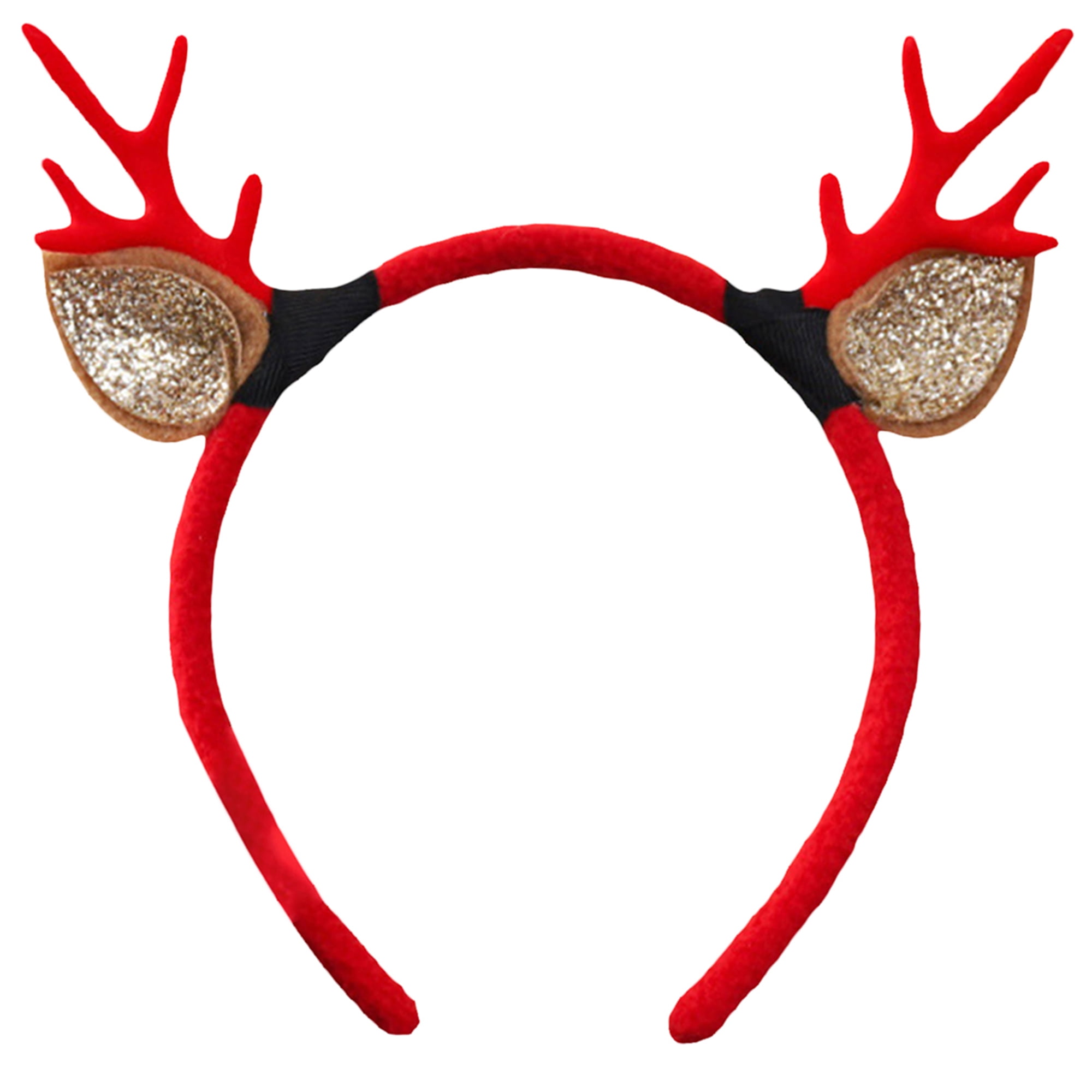 Christmas Headband Bow Christmas Tree Elk Antler Cosplay Hair Band Hair