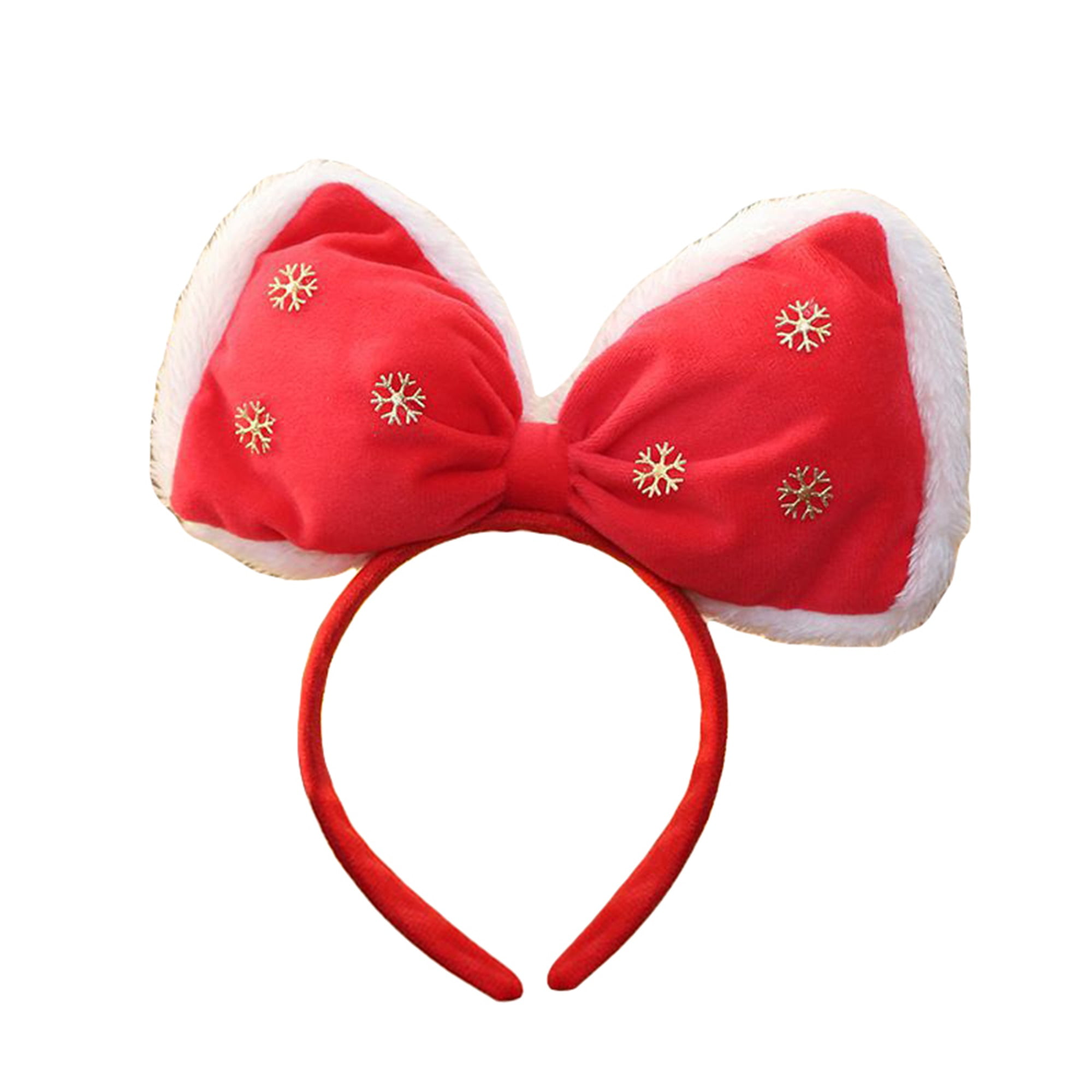 Christmas Headband Bow Christmas Tree Elk Antler Cosplay Hair Band Hair