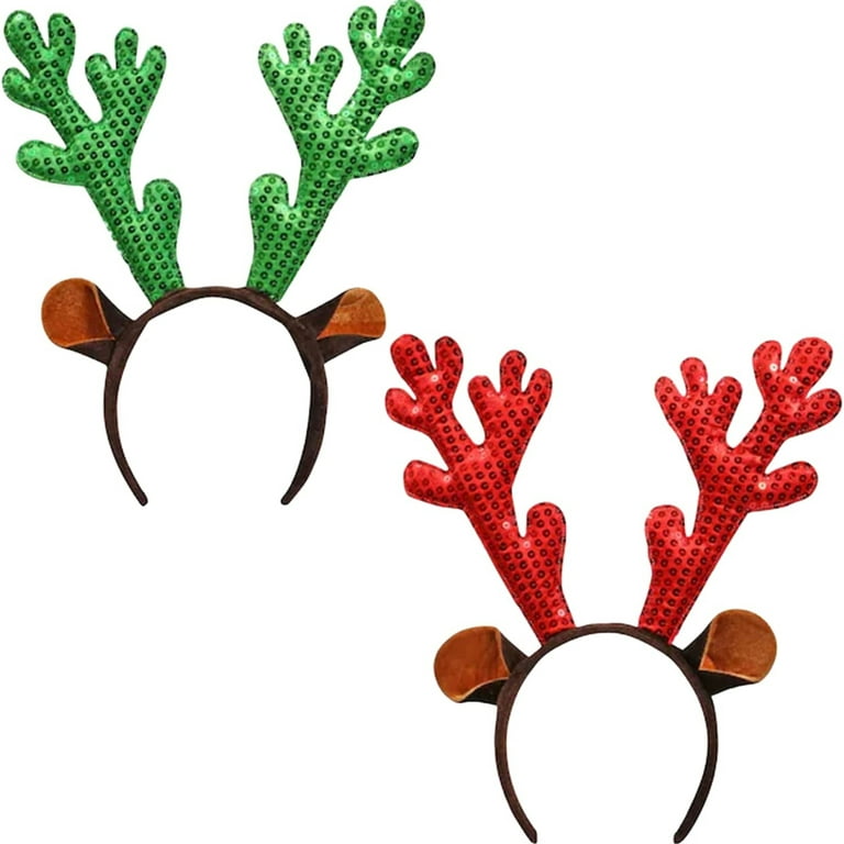 Podplug Grinch Christmas Decorations, Adult Kid Christmas Cosplay Antlers  Headband Headclip Accessories, A Best Christmas Gift